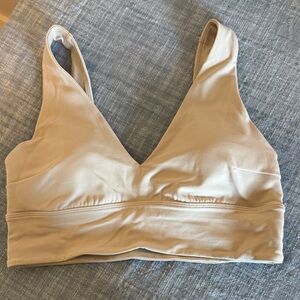 Lululemon tan sports bra size 10   New without tags